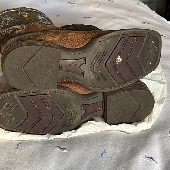 Ariat ATS Advance torque stability western QuickDraw square toe size 9D boots - Picture 7 of 16